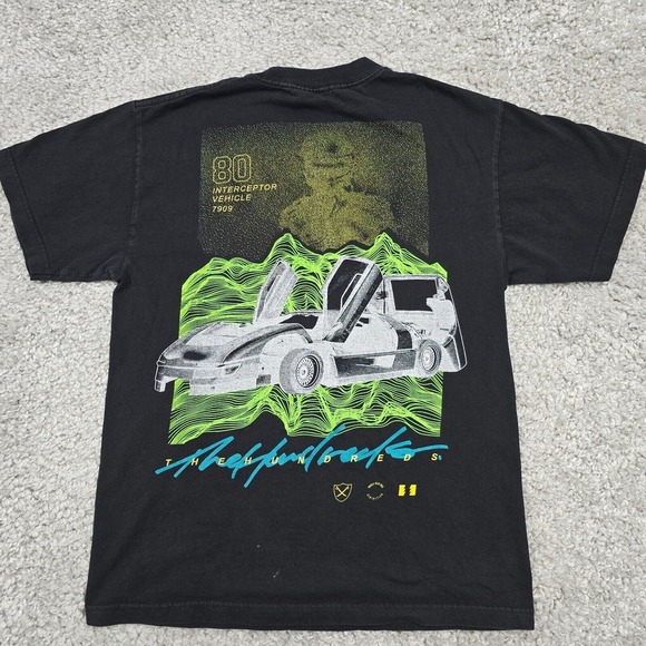 The Hundreds Shirt Mens Medium Black Dodge Turbo Interceptor Double Sided Cotton - Picture 7 of 11